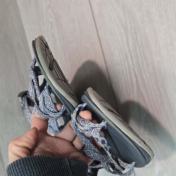 Chaco Women Z/volv Loop Toe Outdoor slide  Hiking Sandals shoes sz 8 - Picture 4 of 9